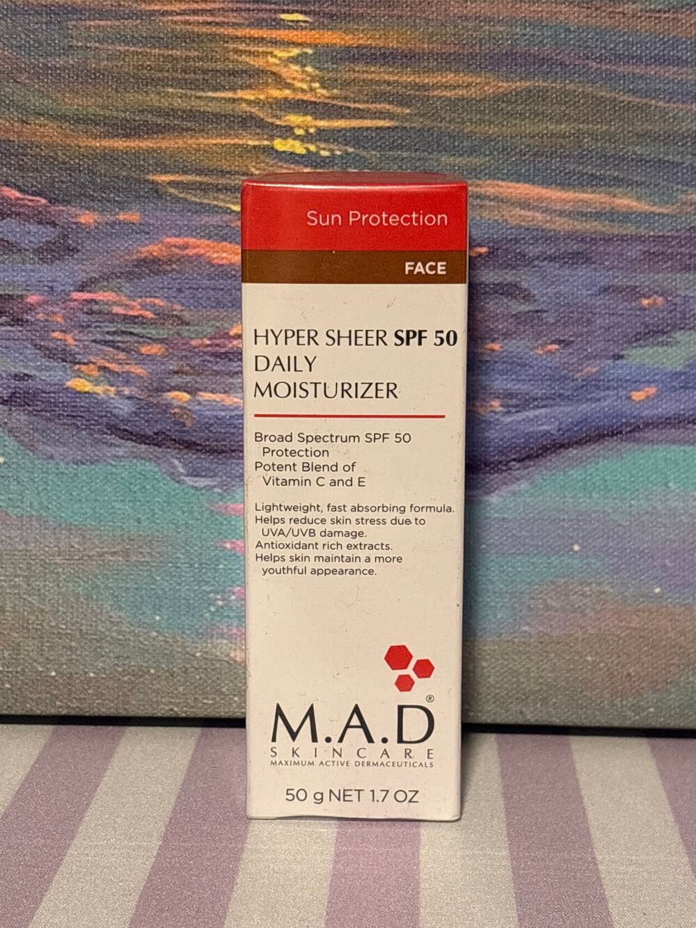 M.A.D Skincare Hyper Sheer SPF 50 Daily Moisturizer